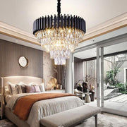 Blus Lighting Sheila Conical Crystal Chandelier