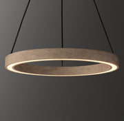 Travertine Chandelier, Modern Decorative Chandelier Light
