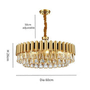 Blus Lighting Stavros Crystal Chandelier