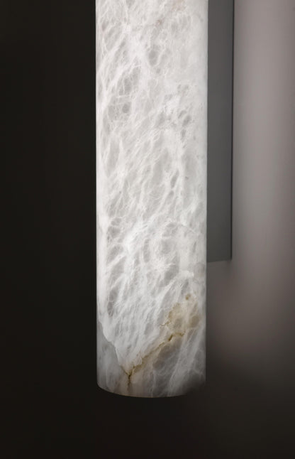 Venus Modern Linear Alabaster Wall Sconce 3'' 4.7''