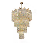 Extra Large Luxury Multi-tiered Crystal Chandelier for Foyer/Staircase