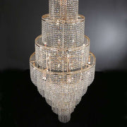 Alleri Large Duplex Staircase Crystal Chandelier