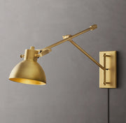 Machinists Swing-Arm Task Sconce