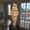 2023 New Arrival Sprial Crystal Chandelier For Foyer Staircase