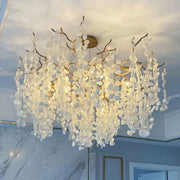 Blus Lighting Luxury Spring Round Branch Chandelier