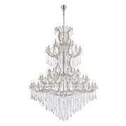 5-Tier&85-Lights Crystal Candle Chandelier
