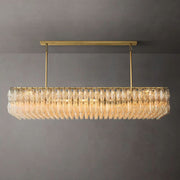 Tara Rectangle Single Chandelier 74‘’W