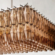 Tara Rectangle Single Chandelier 74‘’W