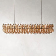 Tara Rectangle Single Chandelier 74‘’W
