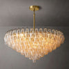 Tara Round Tiered Chandelier 37''D
