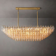 Tara Rectangle Tiered Chandelier 54‘’W