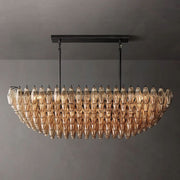 Tara Rectangle Tiered Chandelier 54‘’W