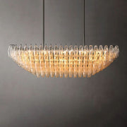Tara Rectangle Tiered Chandelier 54‘’W