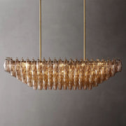 Tara Rectangle Tiered Chandelier 54‘’W