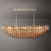 Tara Rectangle Tiered Chandelier 54‘’W