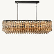 Tara Rectangle Single Chandelier 54‘’W