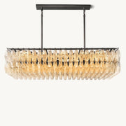 Tara Rectangle Single Chandelier 54‘’W