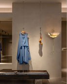 Tether Alabaster Wall Light by Blush Lighting