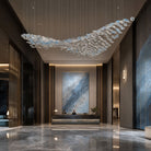 The Flying Surge LED Chandelier | Custom Size & Made-to-Order Lighting for Luxury Homes & Commercial Spaces - Vakkerlight