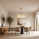 Tondo Crystal Chandelier