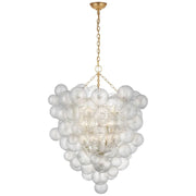 Toska Grande Entry Chandelier, Art Creative Glass Pendant Lamp