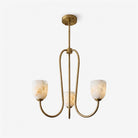 Trillium Alabaster Chandelier - Vakkerlight