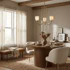 Trillium Alabaster Chandelier - Vakkerlight