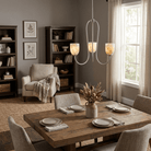 Trillium Alabaster Chandelier - Vakkerlight