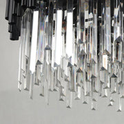 Blus Lighting Viol Crystal Round Chandelier