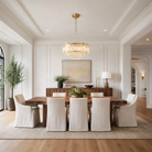 Voluta Crystal Chandelier