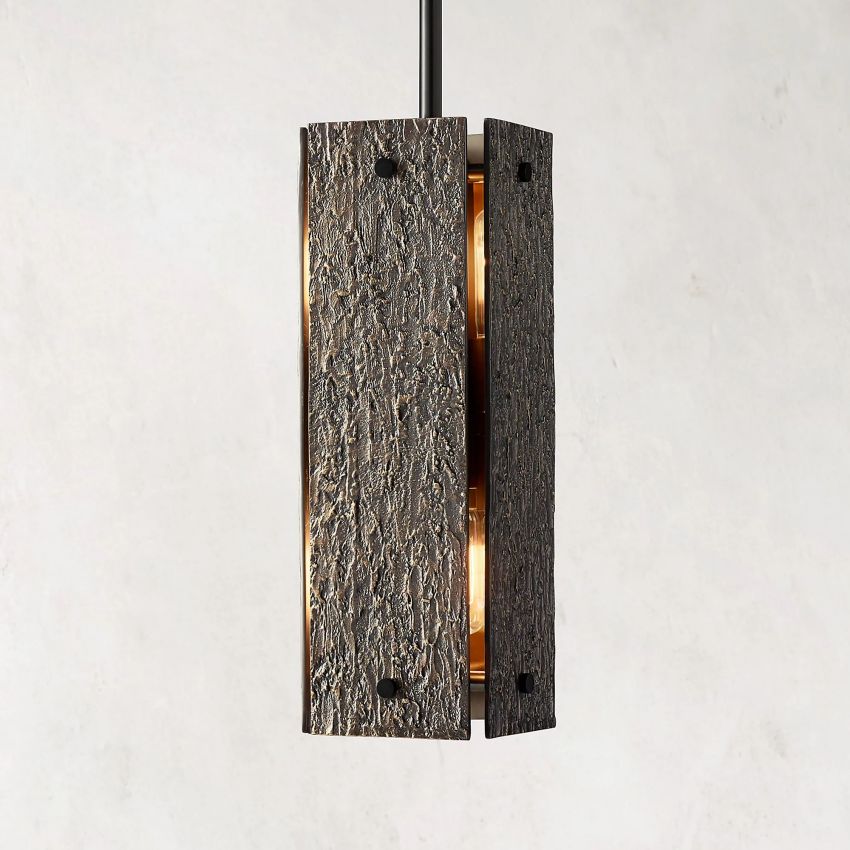 Veuvery Square Pendant 19"