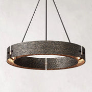 Vouvray Round Chandelier D36"