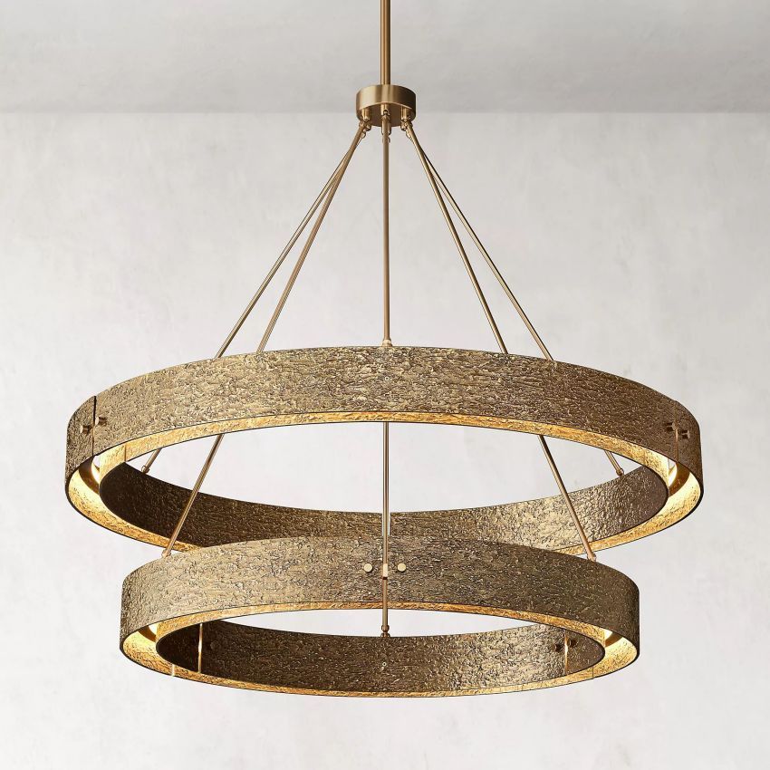 Veuvery 2-Tier Round Chandelier 60"