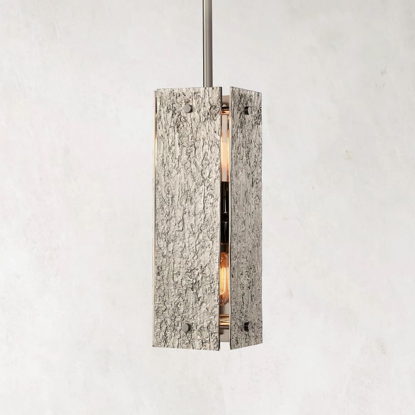 Veuvery Square Pendant 19"