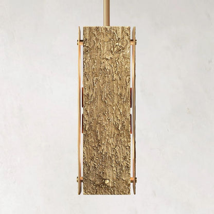 Veuvery Square Pendant 19"