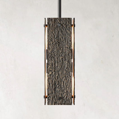 Veuvery Square Pendant 19"