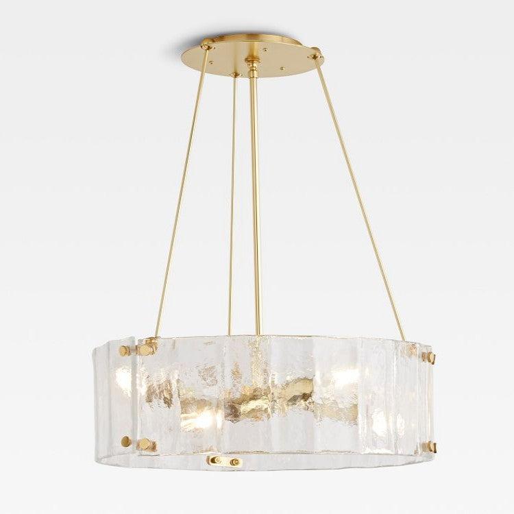 Womter Round Crystal Chandelier 24"