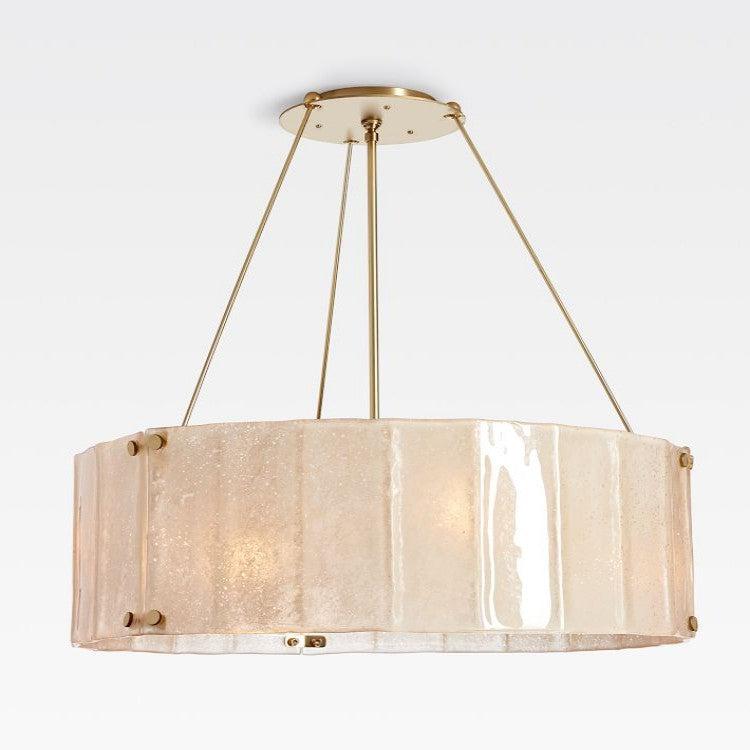 Womter Round Crystal Chandelier 48"