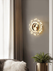 Blushlighting® Luxury Wall Lamp in Shining Sun Style for Living Room, Bedroom image | luxury lighting | luxury wall lamps