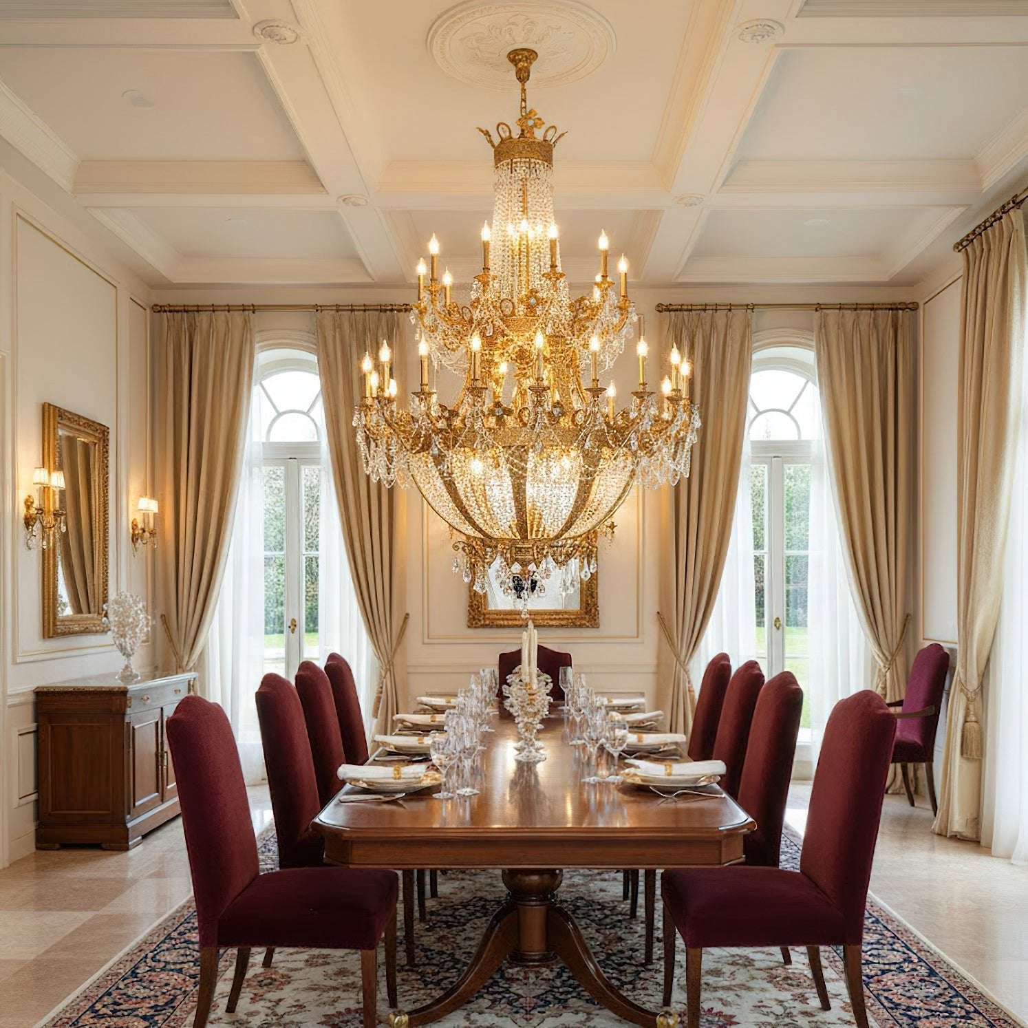 Zaira Opulent Chandelier by Blushlighting