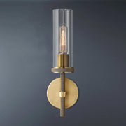 Lambeths Knurled Short Style Grand Wall Sconce 14"H Modern Wall Lamp