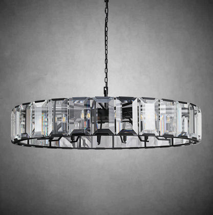 Harlew Crystal Round Chandelier 19''31''43''60''