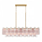 Addis 51'' Modern Linear Chandelier for Dining Room-Brass-Spring-Blushlighting