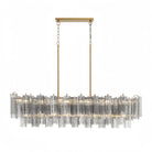 Addis 51'' Modern Linear Chandelier for Dining Room-Brass-Autumn-