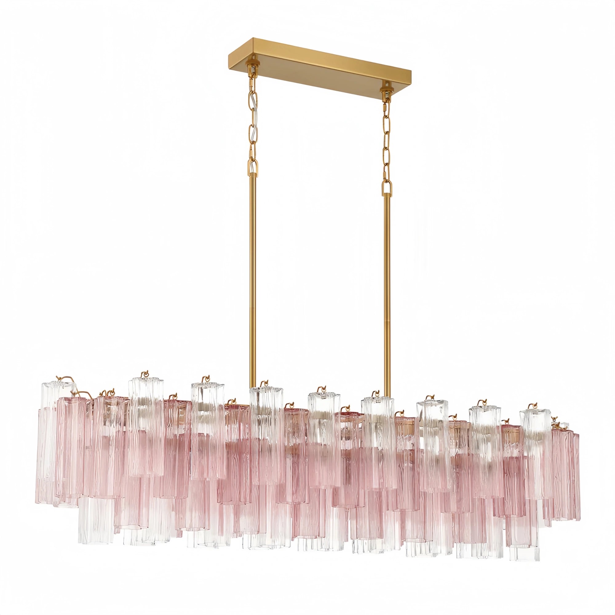 Addis 51'' Modern Linear Chandelier for Dining Room-Blushlighting