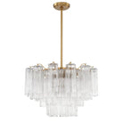 Addis Chandelier 17.8" 19.8" 22" 26.8" 32''D-19.8"-Brass-Clear-Blushlighting