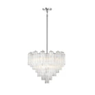 Addis Chandelier 17.8" 19.8" 22" 26.8" 32''D-22"-Chrome-Clear-Blushlighting