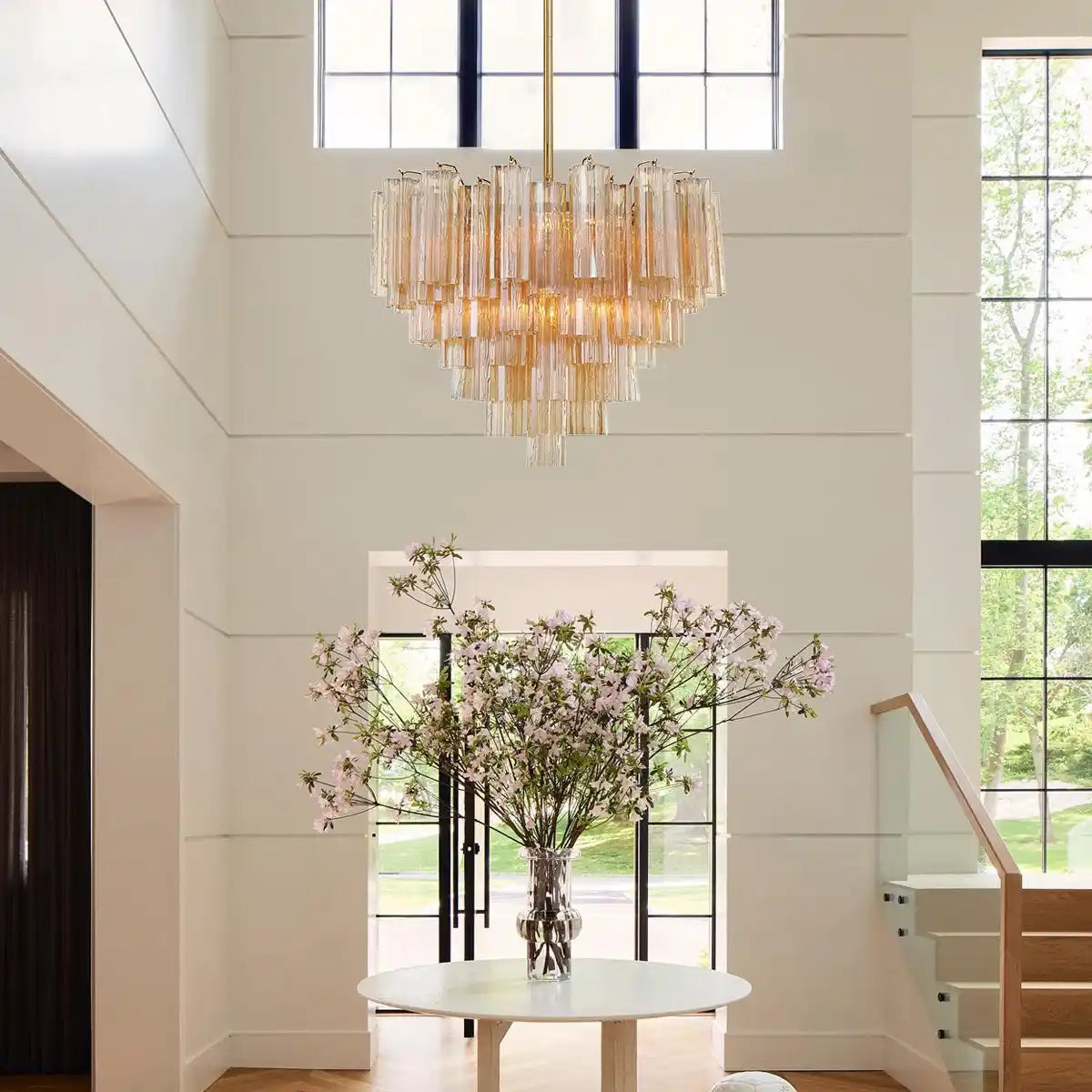 Addis Chandelier 17.8" 19.8" 22" 26.8" 32''D-Blushlighting