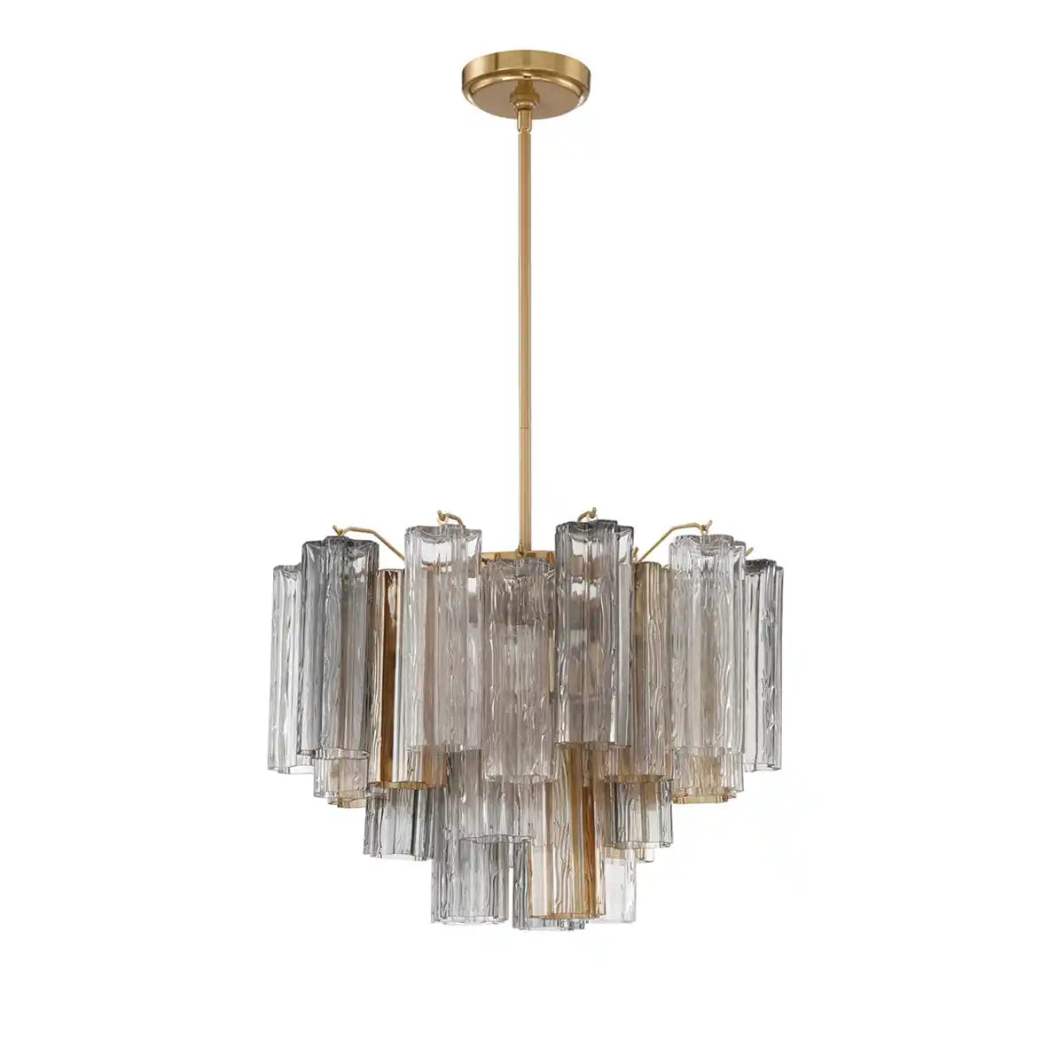 Addis Chandelier 17.8" 19.8" 22" 26.8" 32''D-17.8"-Brass-Autumn-Blushlighting