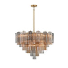 Addis Chandelier 17.8" 19.8" 22" 26.8" 32''D-22"-Brass-Autumn-Blushlighting